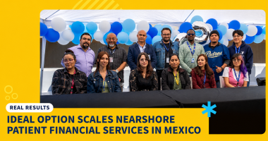 Ideal Option Scales Healthcare Revenue Cycle Management with CCSI’s Nearshore Patient Financial Services in Mexico 